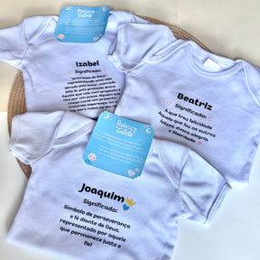 Kit Essência do Nome – 2 Bodys Personalizados