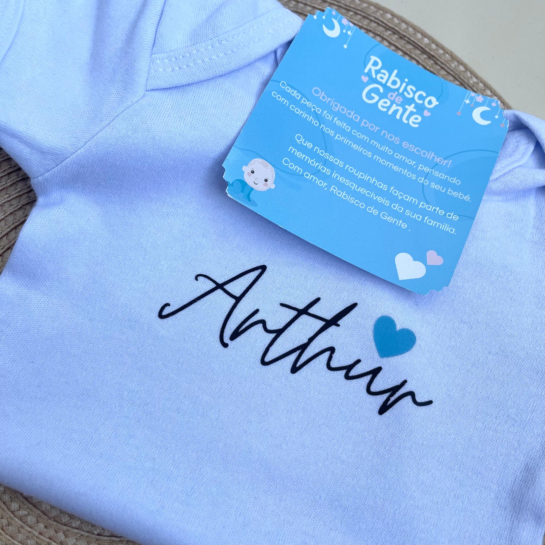 Kit Essência do Nome – 2 Bodys Personalizados