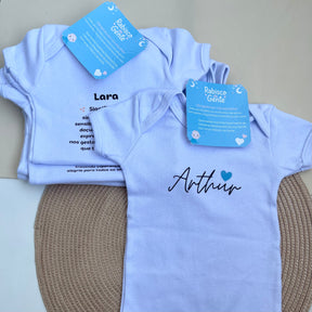 Kit Essência do Nome – 2 Bodys Personalizados