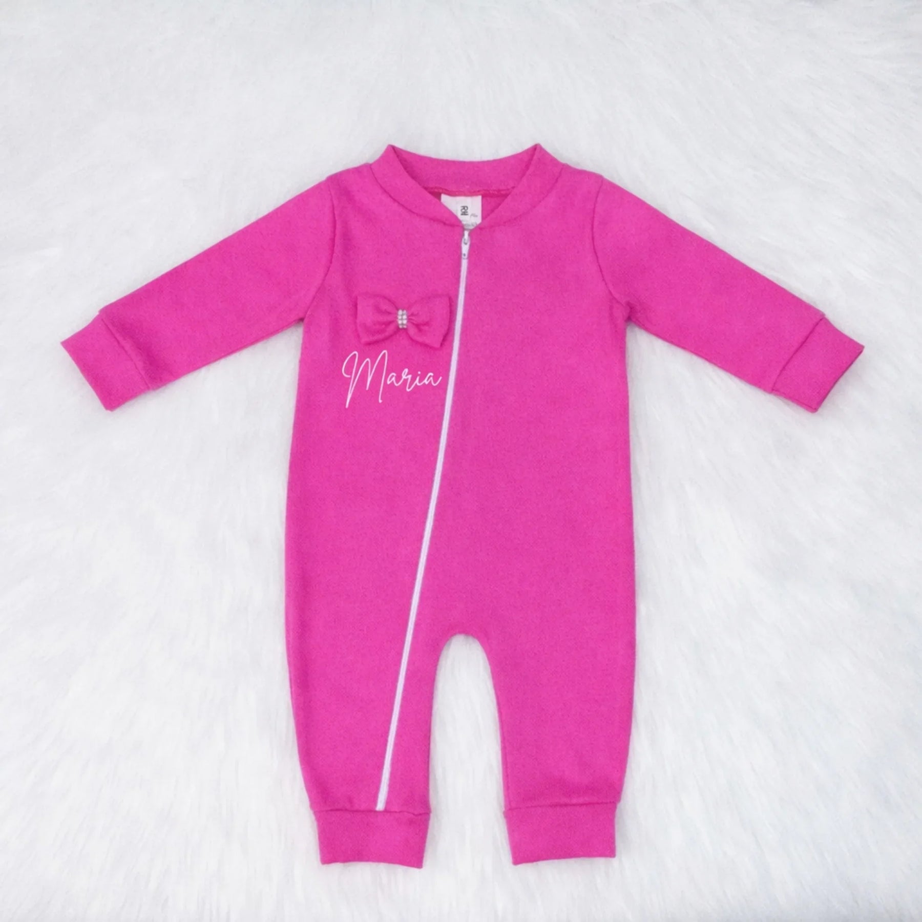 Macacão Encanto do Nome – Personalizado com o nome do bebê