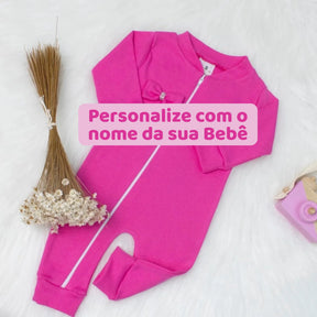 Macacão Encanto do Nome – Personalizado com o nome do bebê